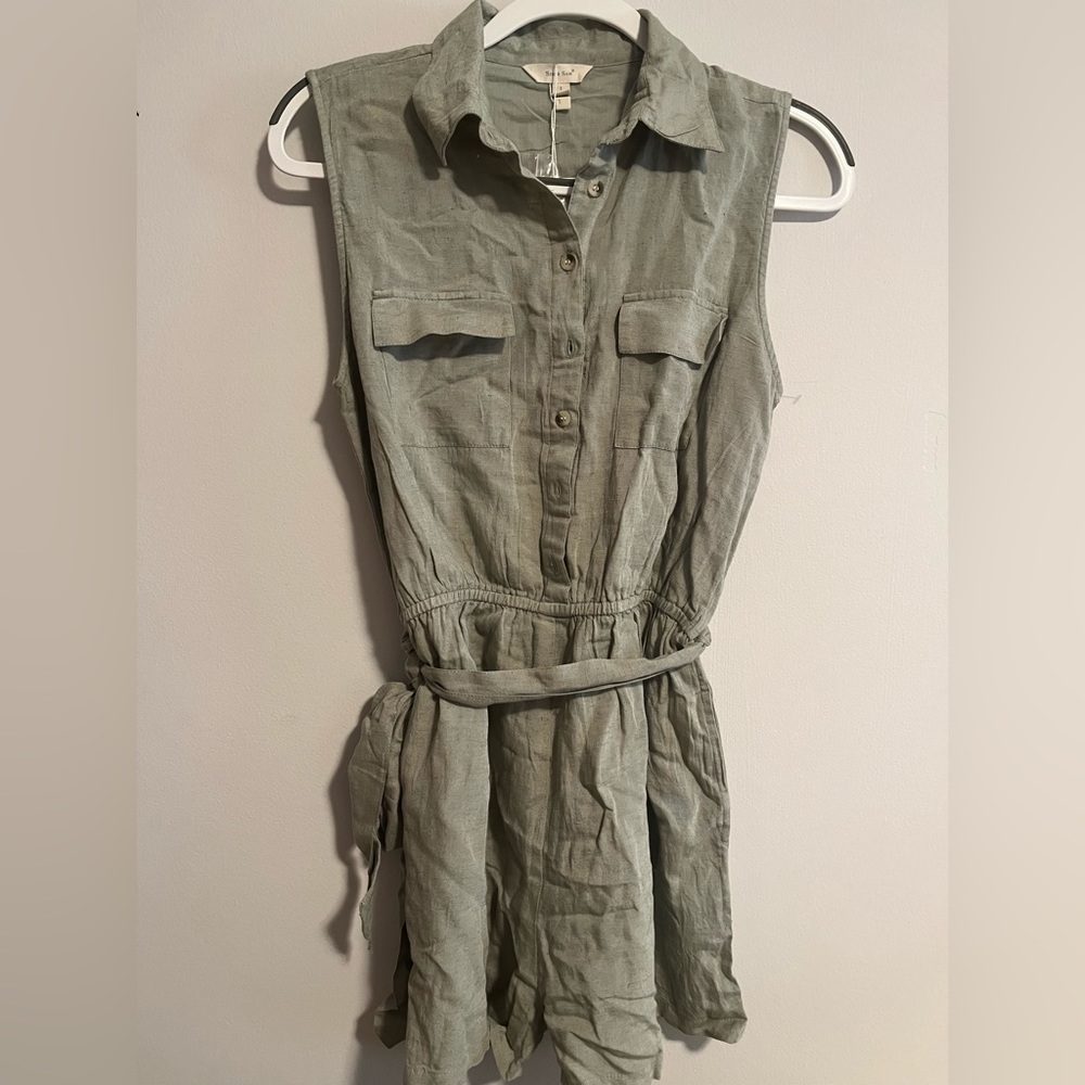 Olive Green Romper